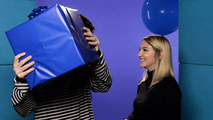 Present Christmas Morning GIF by Lauv - Find & Share on GIPHY